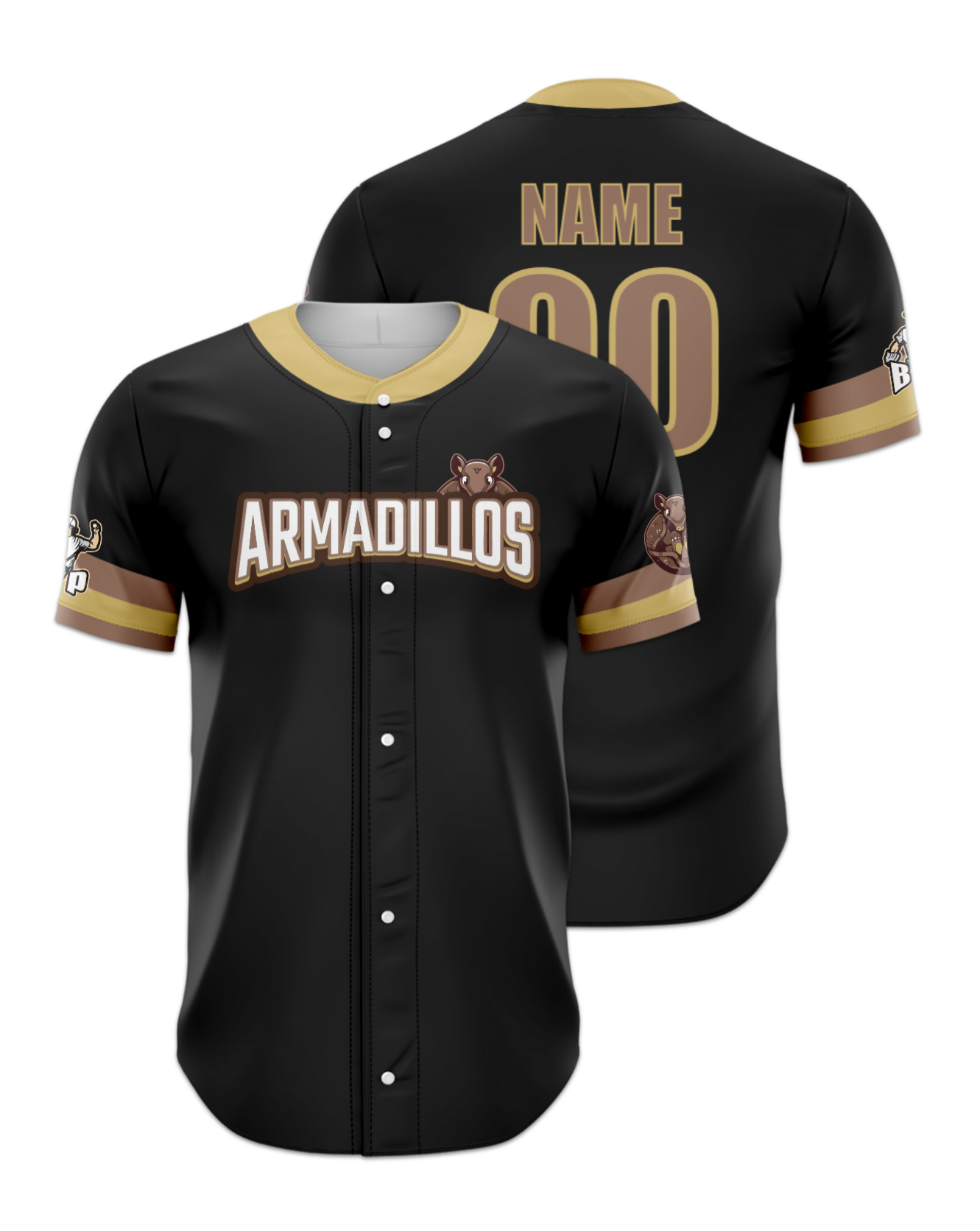 Rendered product preview, stack