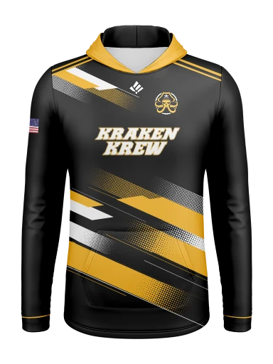 Men's Long Sleeve Hooded Tshirt preview, front