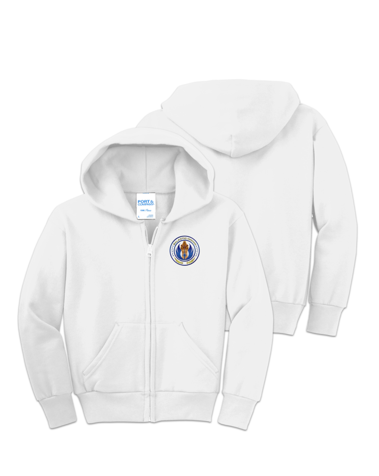 Rendered product preview, stack