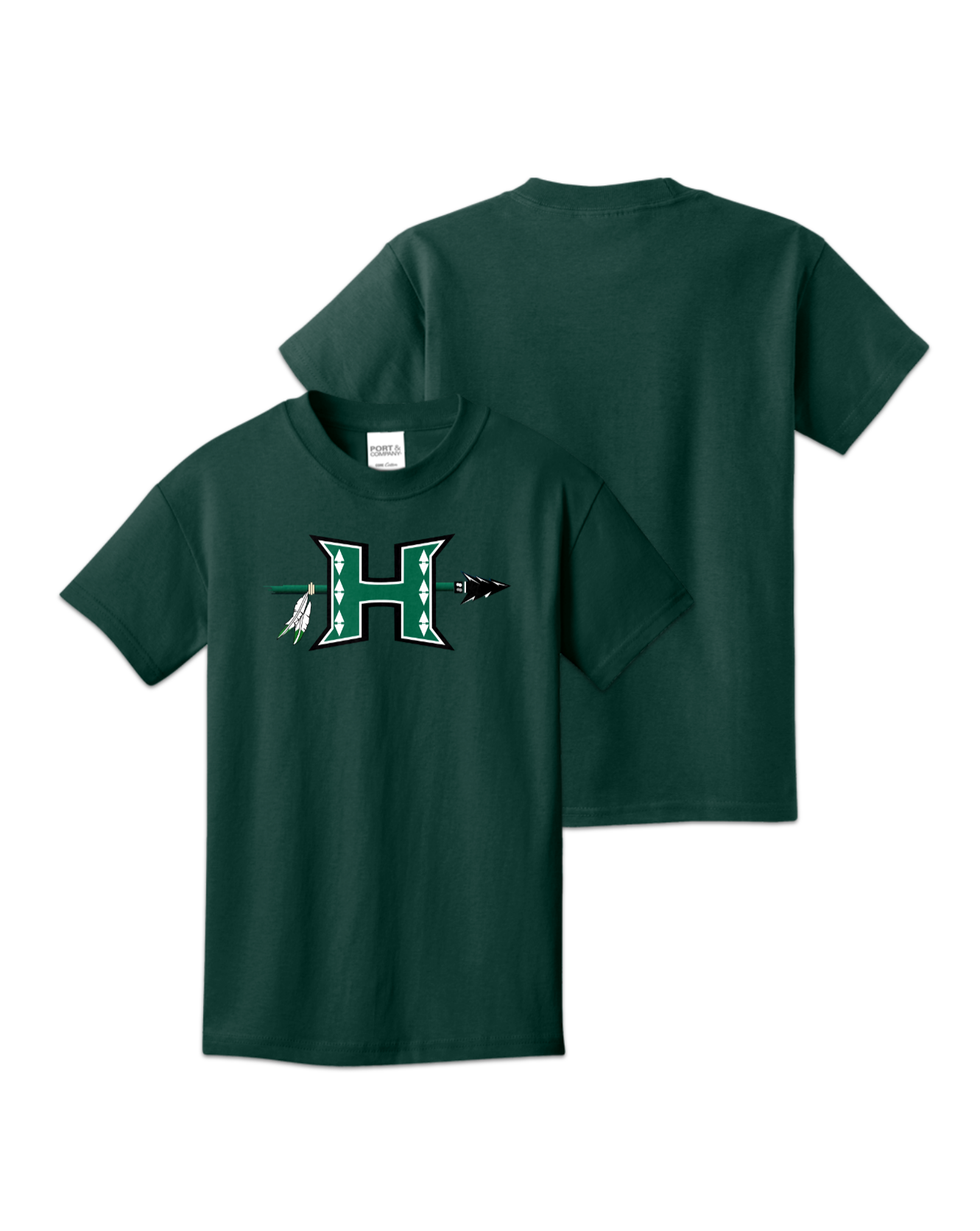 Rendered product preview, stack