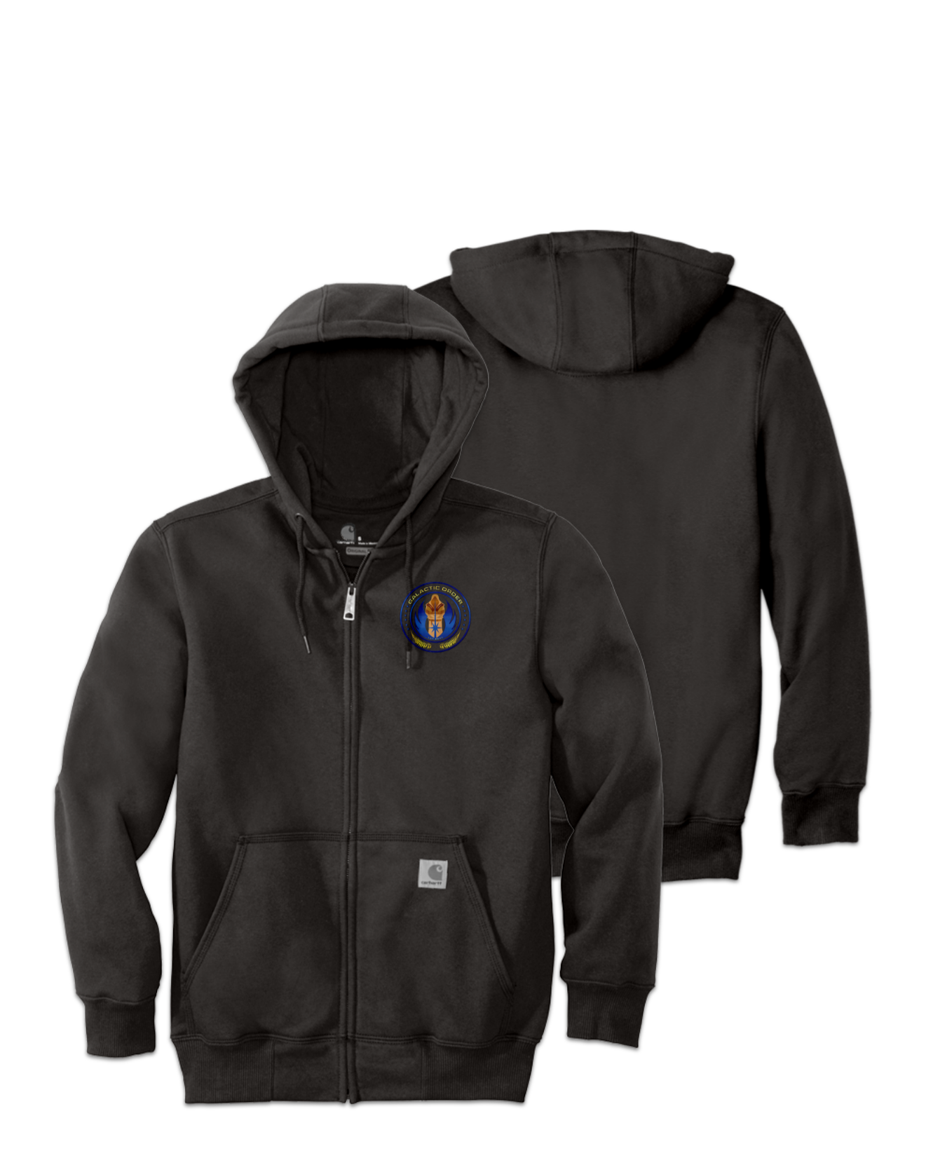 Rendered product preview, stack