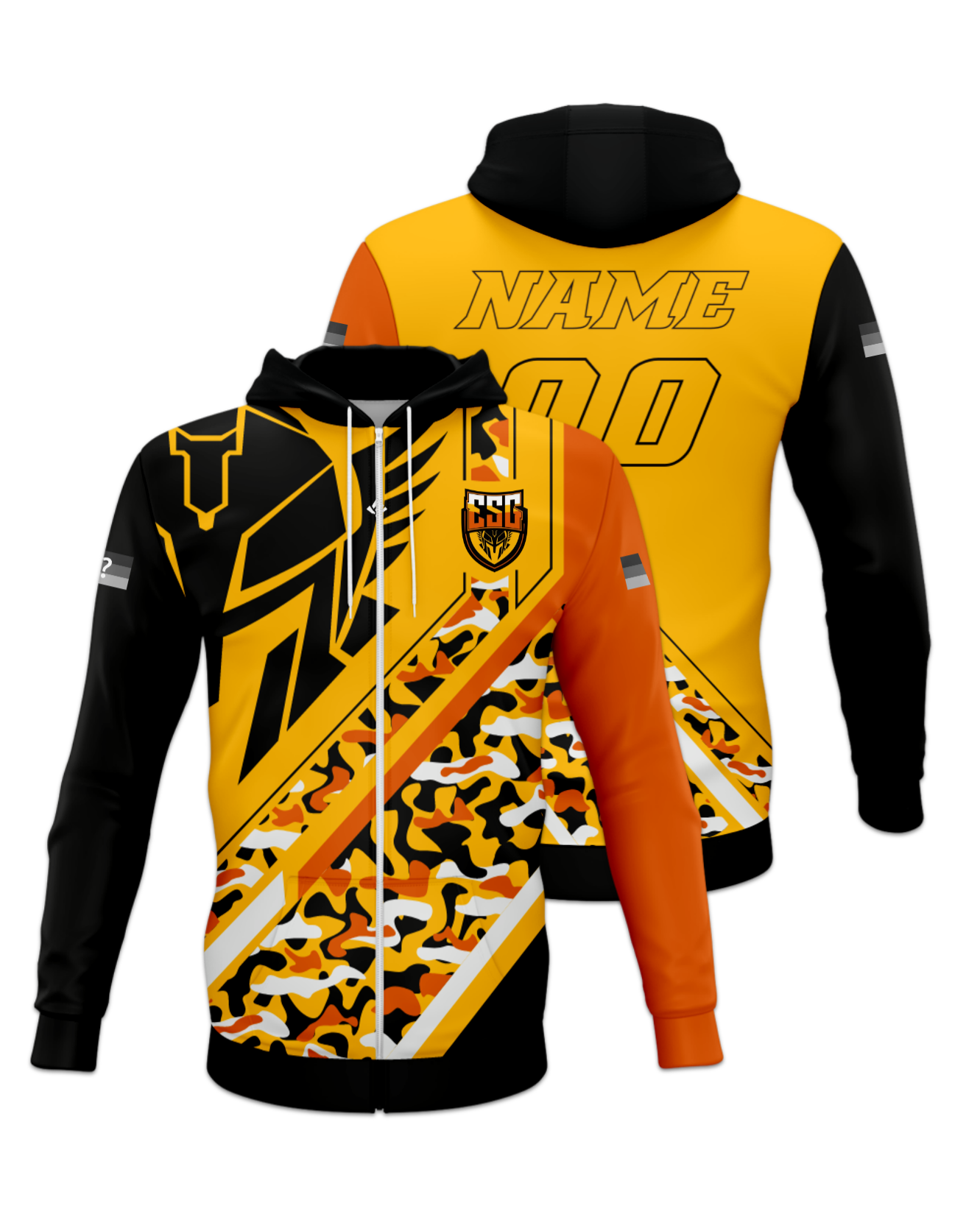 Rendered product preview, stack