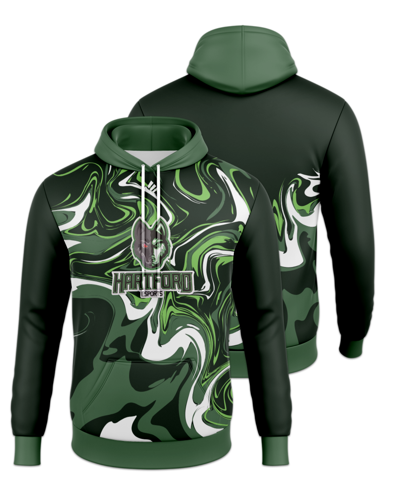 Rendered product preview, stack