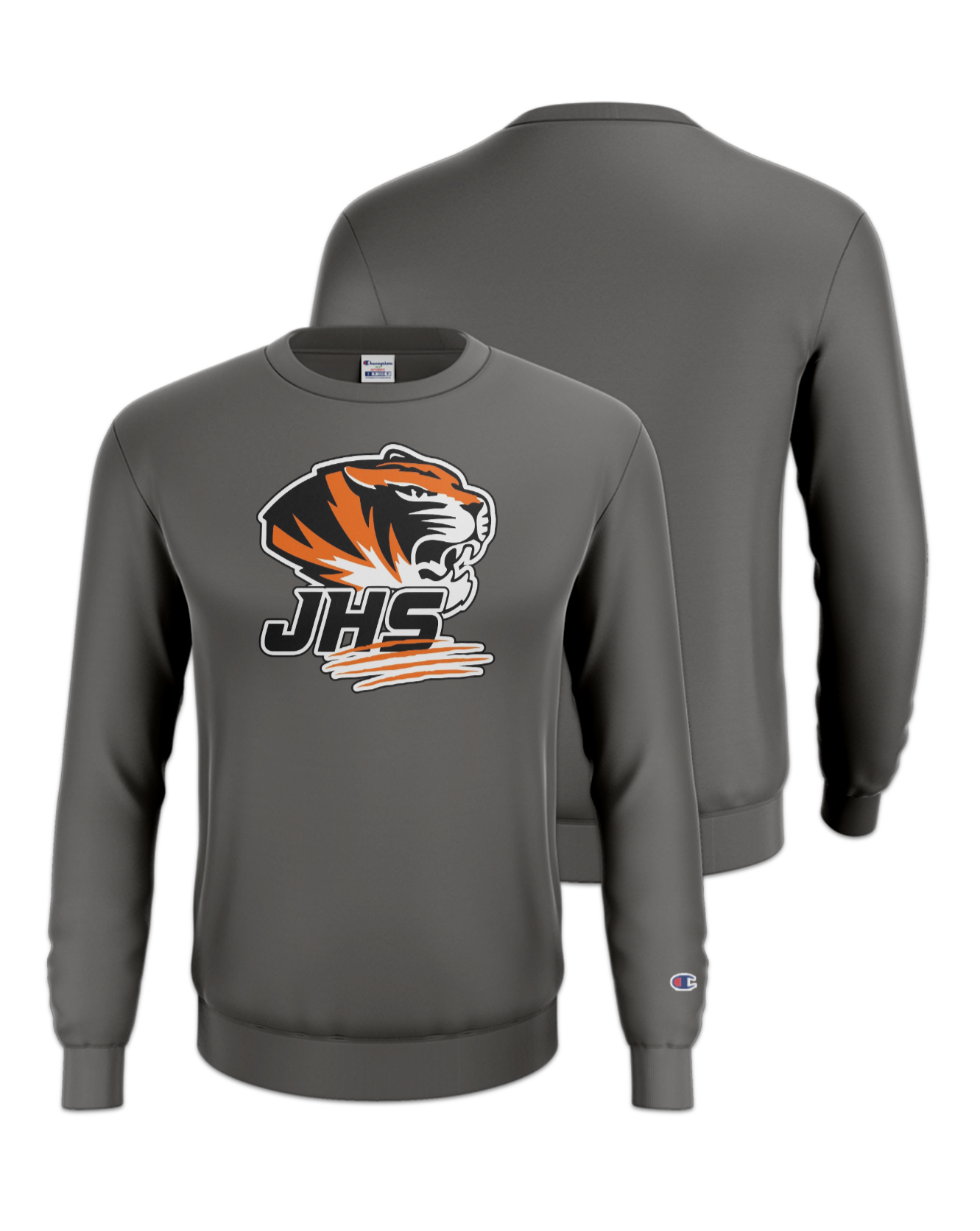 Rendered product preview, stack