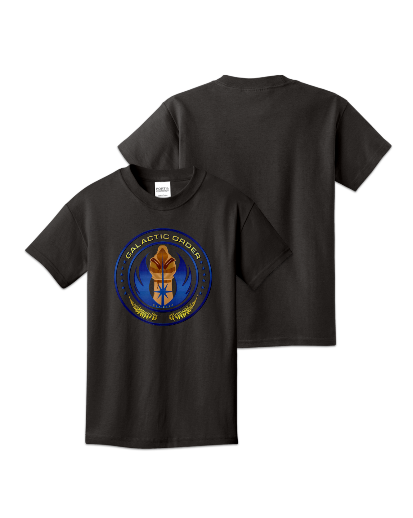 Rendered product preview, stack