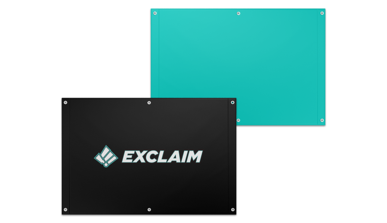 Rendered product preview, stack