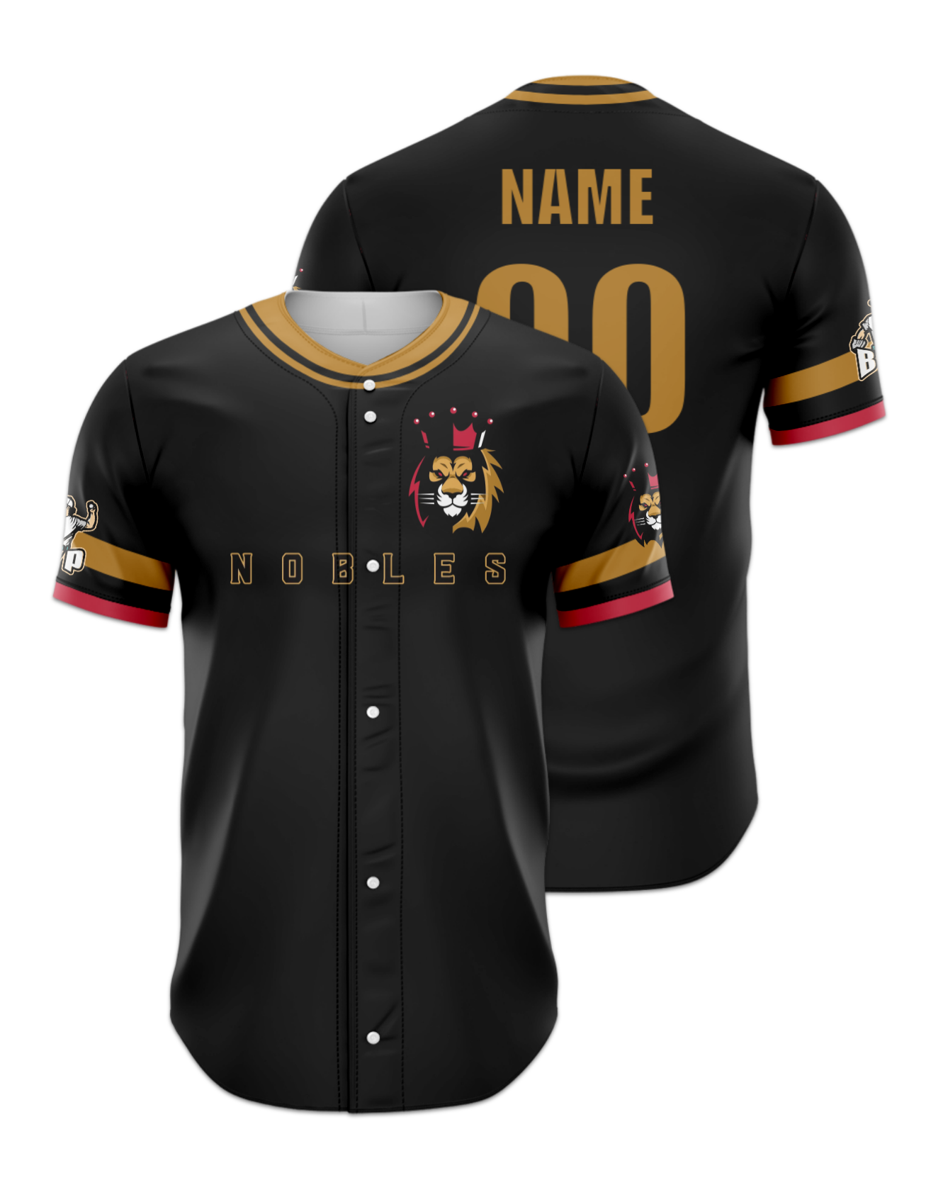 Rendered product preview, stack