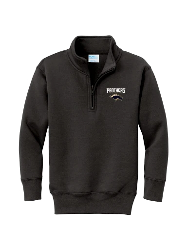 Youth Core Fleece 1/4-Zip Pullover Sweatshirt preview, front