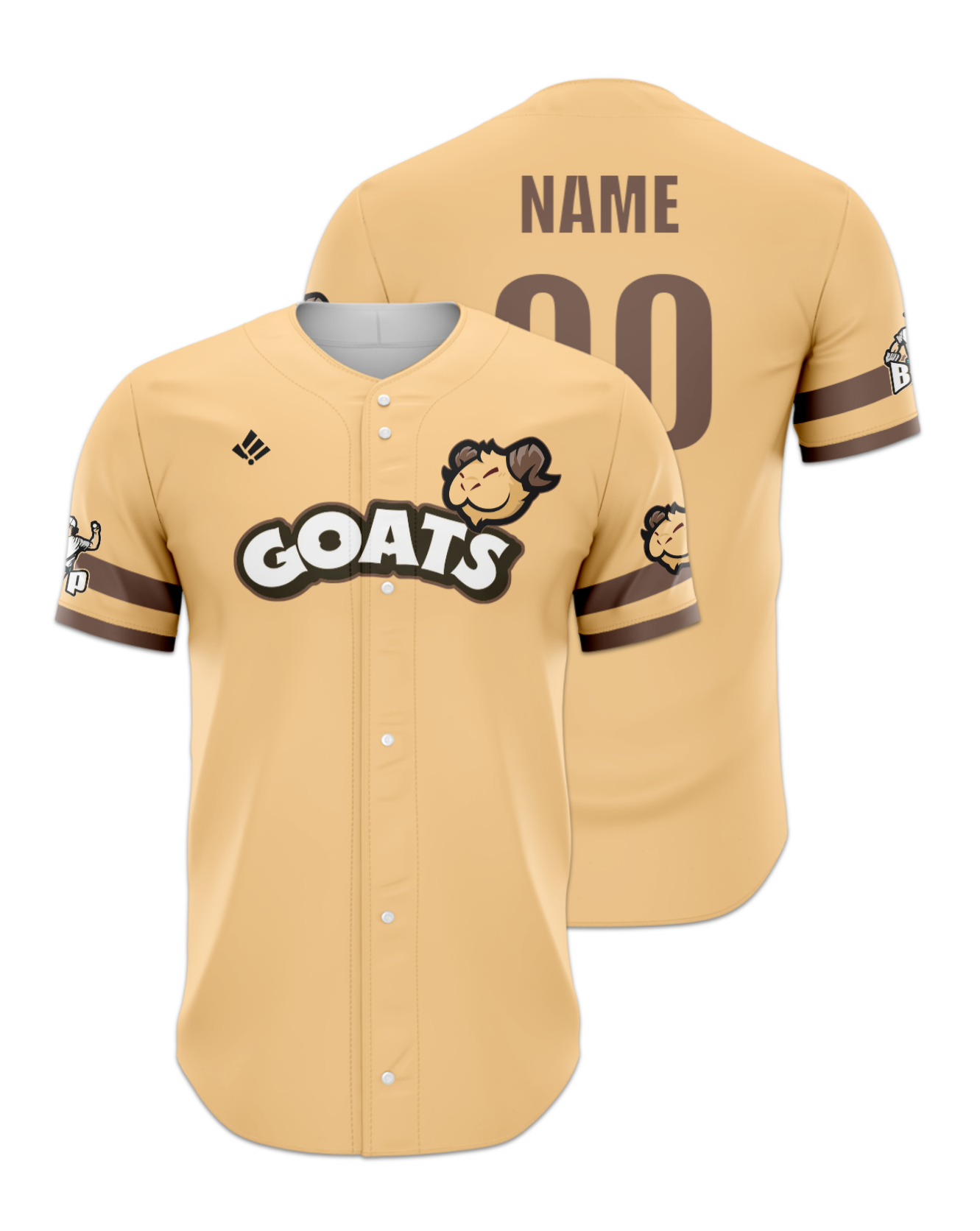 Rendered product preview, stack