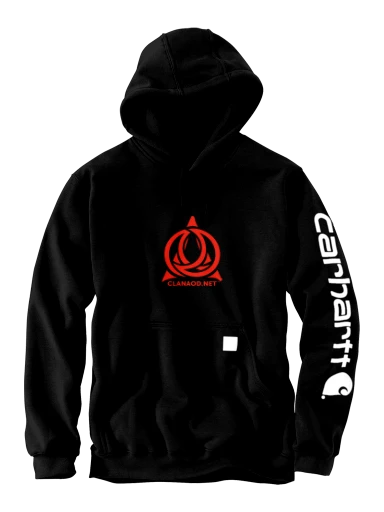 Carhartt Midweight Hooded Logo Sweatshirt preview, front