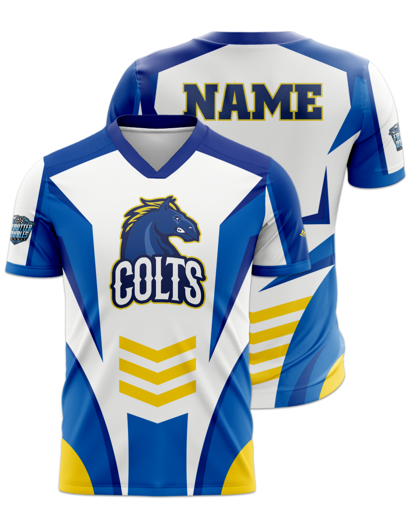 Rendered product preview, stack