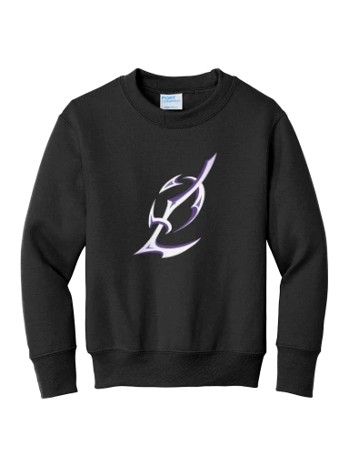 Youth Core Fleece Crewneck Sweatshirt preview, front
