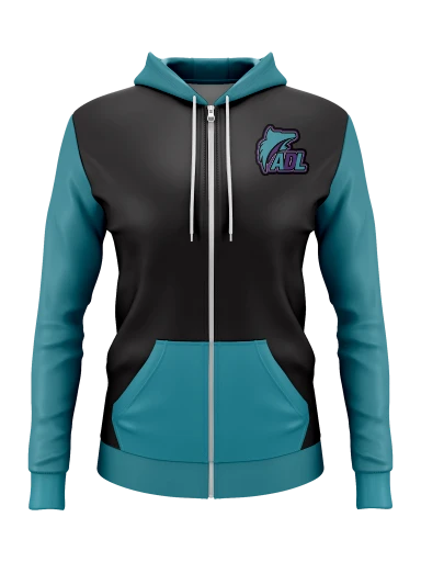 WOMEN'S ZIP UP HOODIE preview, front