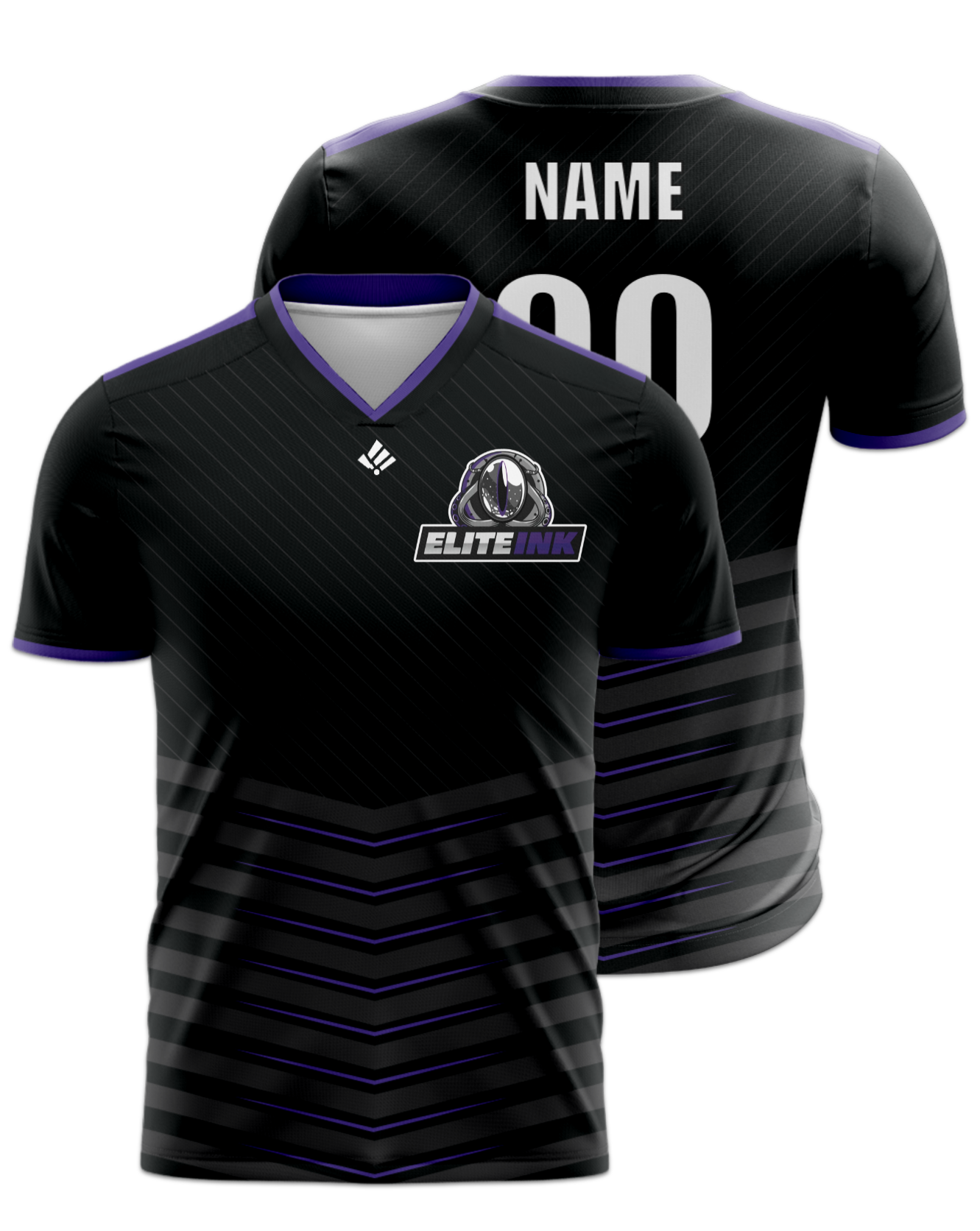 Rendered product preview, stack