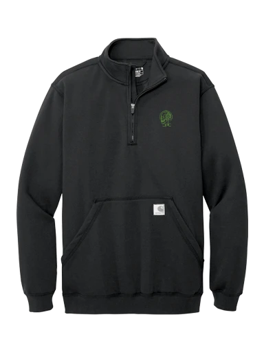 Carhartt Midweight 1/4-Zip Mock Neck Sweatshirt preview, front