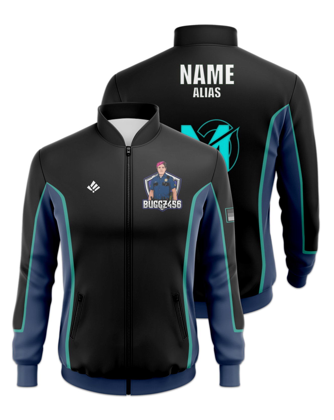 Rendered product preview, stack