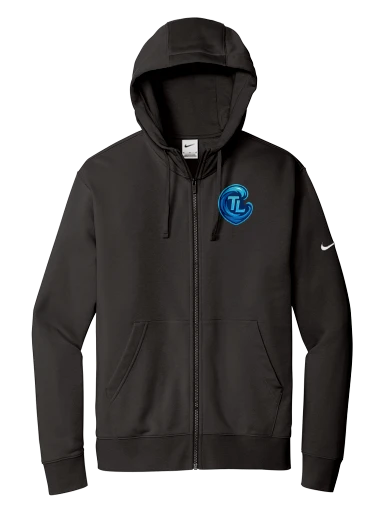 Nike Club Fleece Sleeve Swoosh Full-Zip Hoodie preview, front