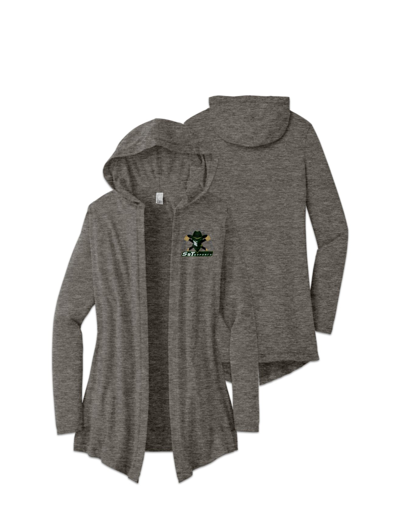 Rendered product preview, stack