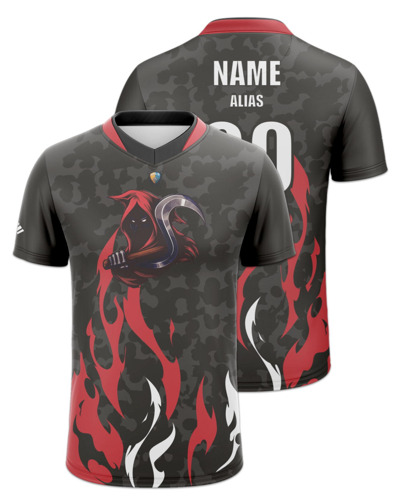 Rendered product preview, stack