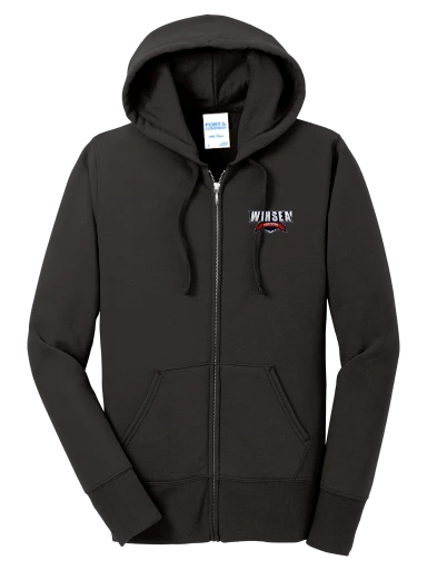 Women's Core Fleece Full-Zip Hooded Sweatshirt preview, front