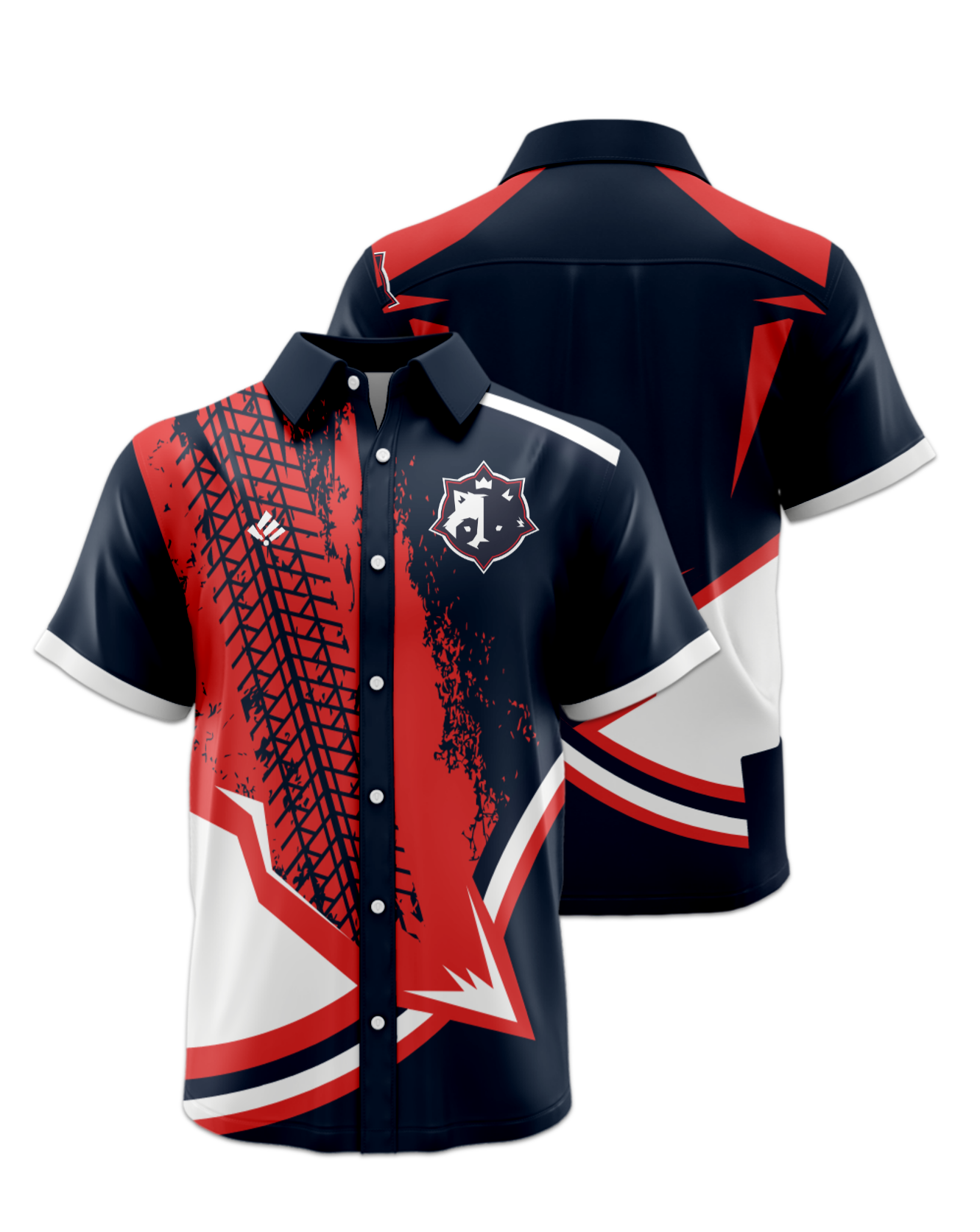 Rendered product preview, stack