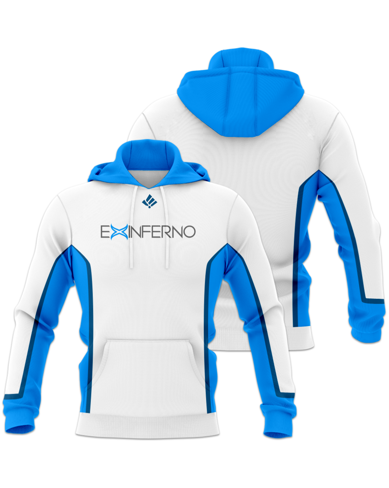 Rendered product preview, stack