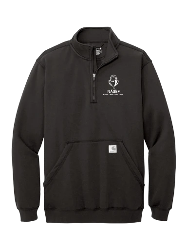 Carhartt Midweight 1/4-Zip Mock Neck Sweatshirt preview, front