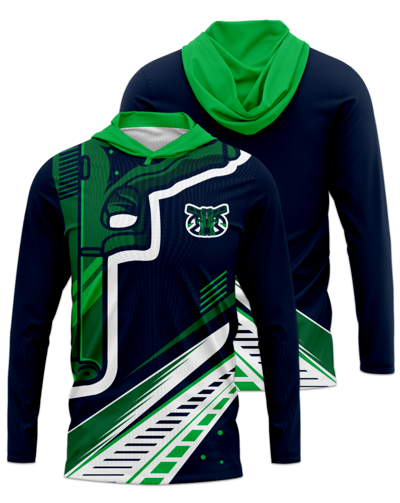 Rendered product preview, stack