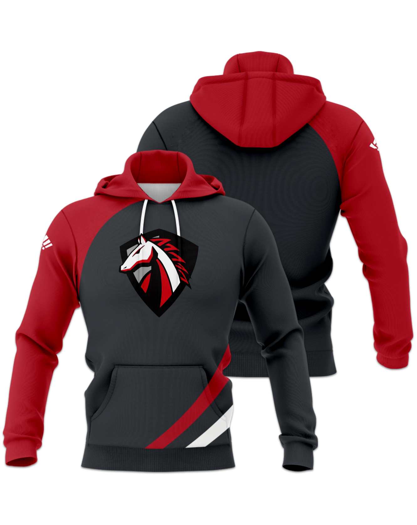 Rendered product preview, stack