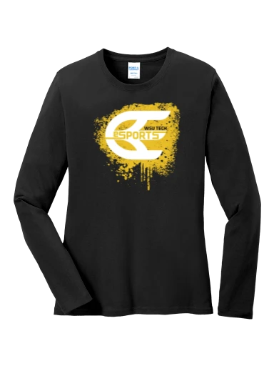 Women's Long Sleeve Core Cotton Tee preview, front