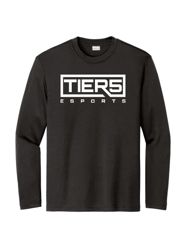Tier 5 Fundraising Store Youth Long Sleeve PosiCharge Competitor Tee preview, front