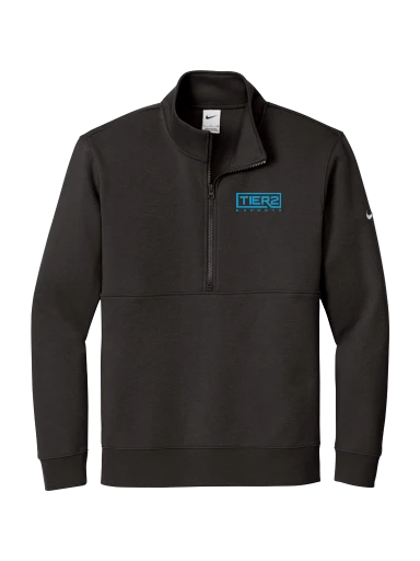 Tier 2 Fan Store Nike Club Fleece Sleeve Swoosh 1/2-Zip preview, front
