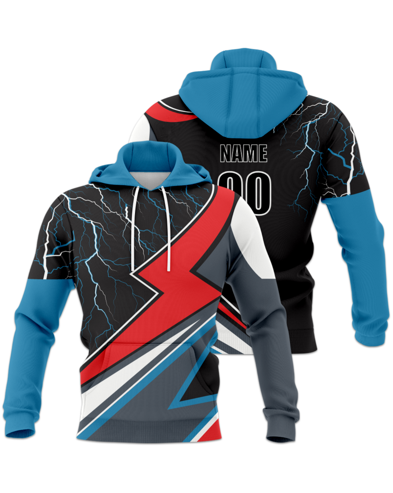 Rendered product preview, stack