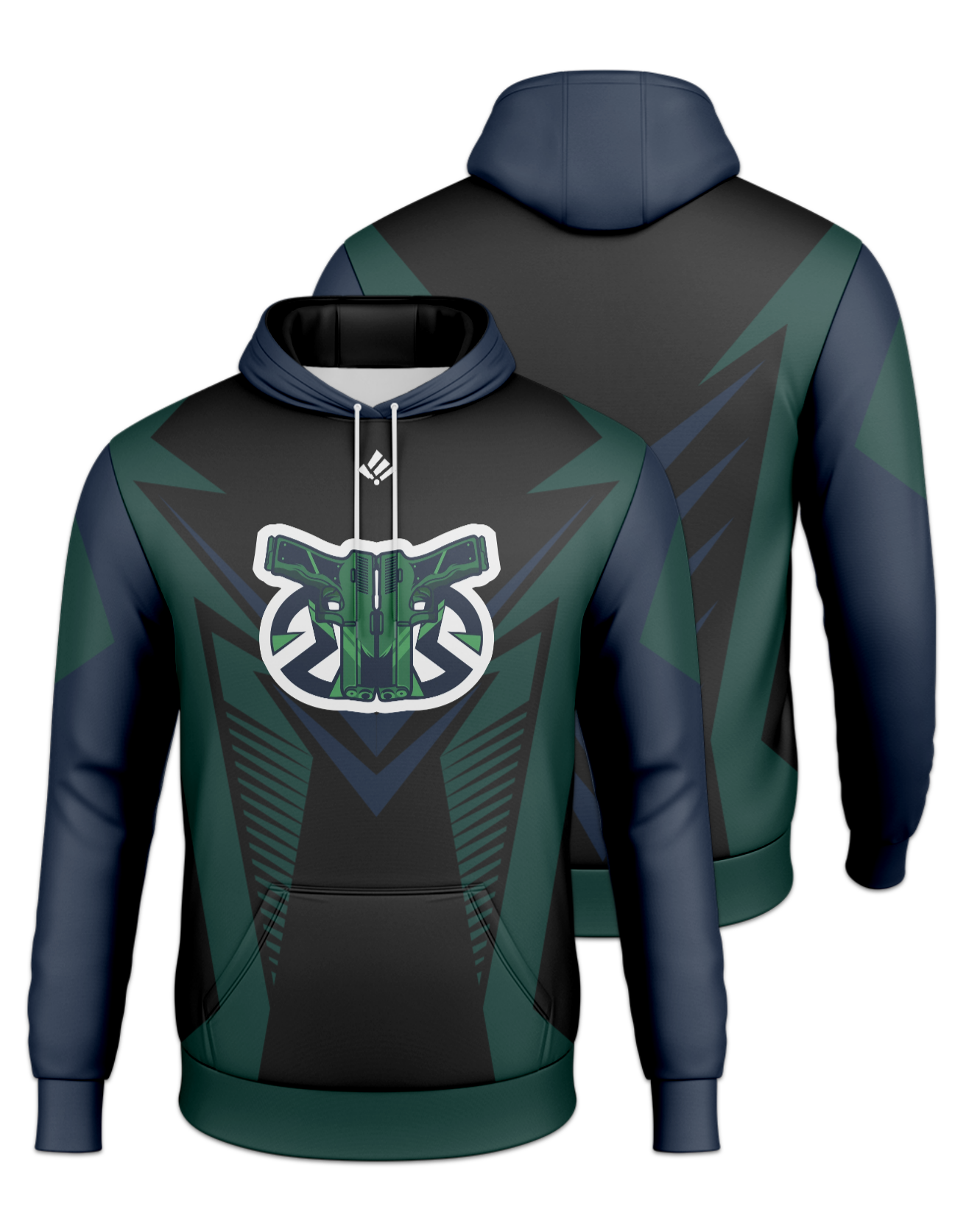 Rendered product preview, stack