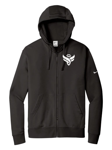 Nike Club Fleece Sleeve Swoosh Full-Zip Hoodie preview, front