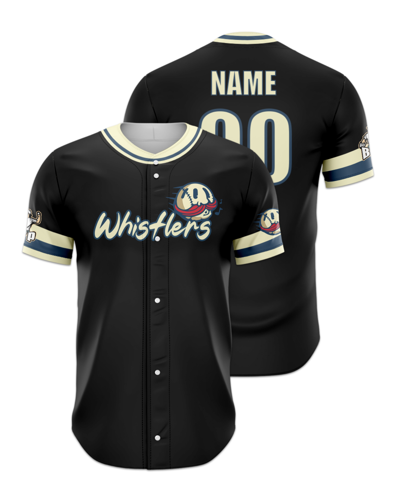 Rendered product preview, stack