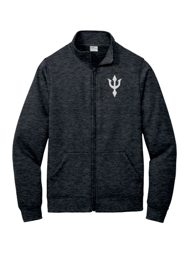 Port & Co Core Fleece Cadet Full-Zip Sweatshirt preview, front