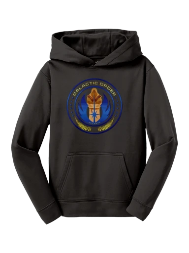 Sport-Tek Youth Sport-Wick Fleece Hooded Pullover preview, front