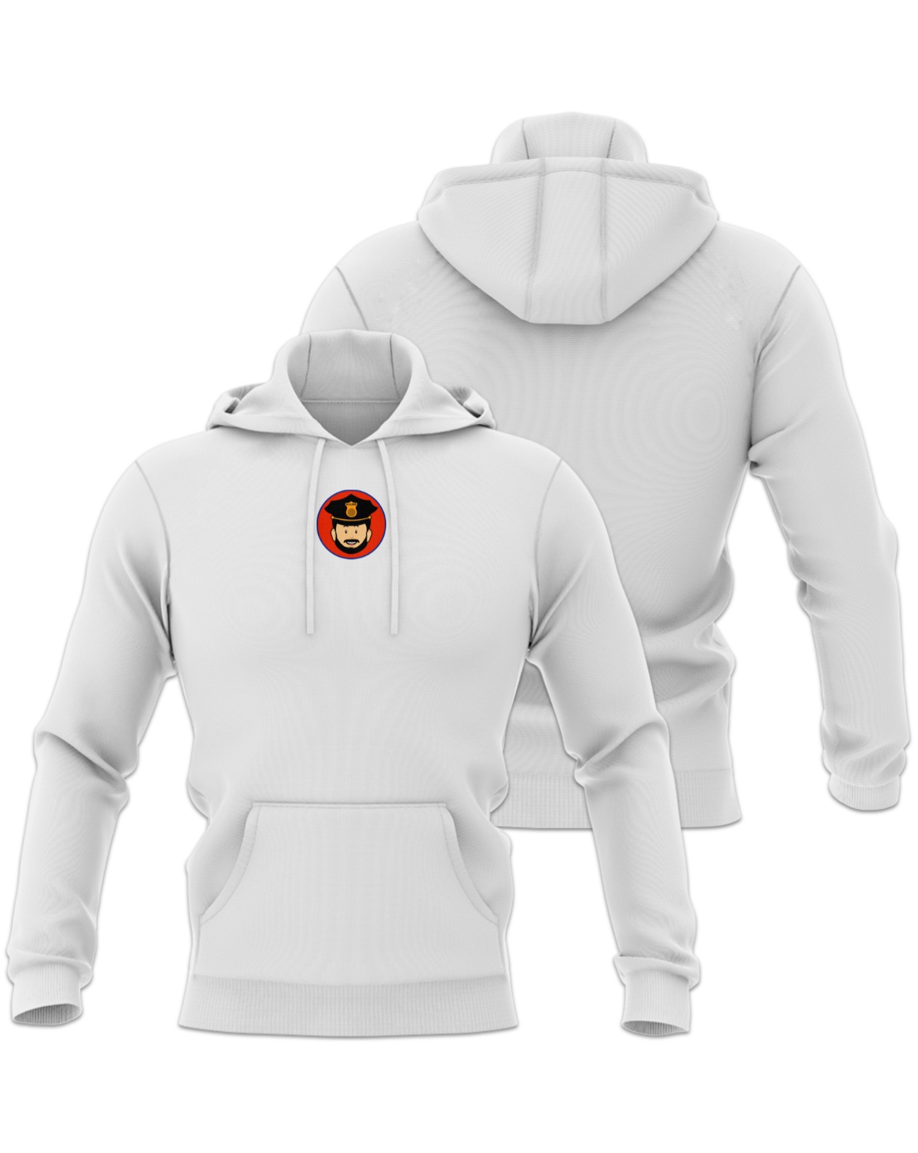 Rendered product preview, stack