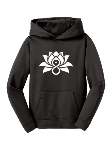 Sport-Tek Youth Sport-Wick Fleece Hooded Pullover preview, front