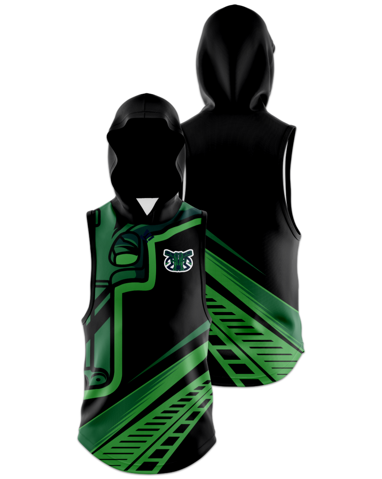 Rendered product preview, stack