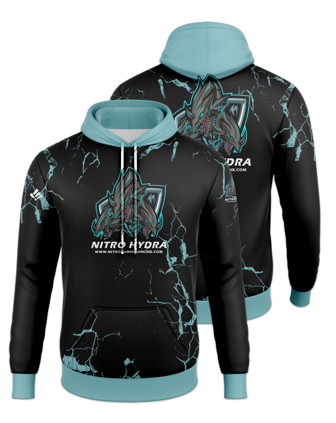 Rendered product preview, stack