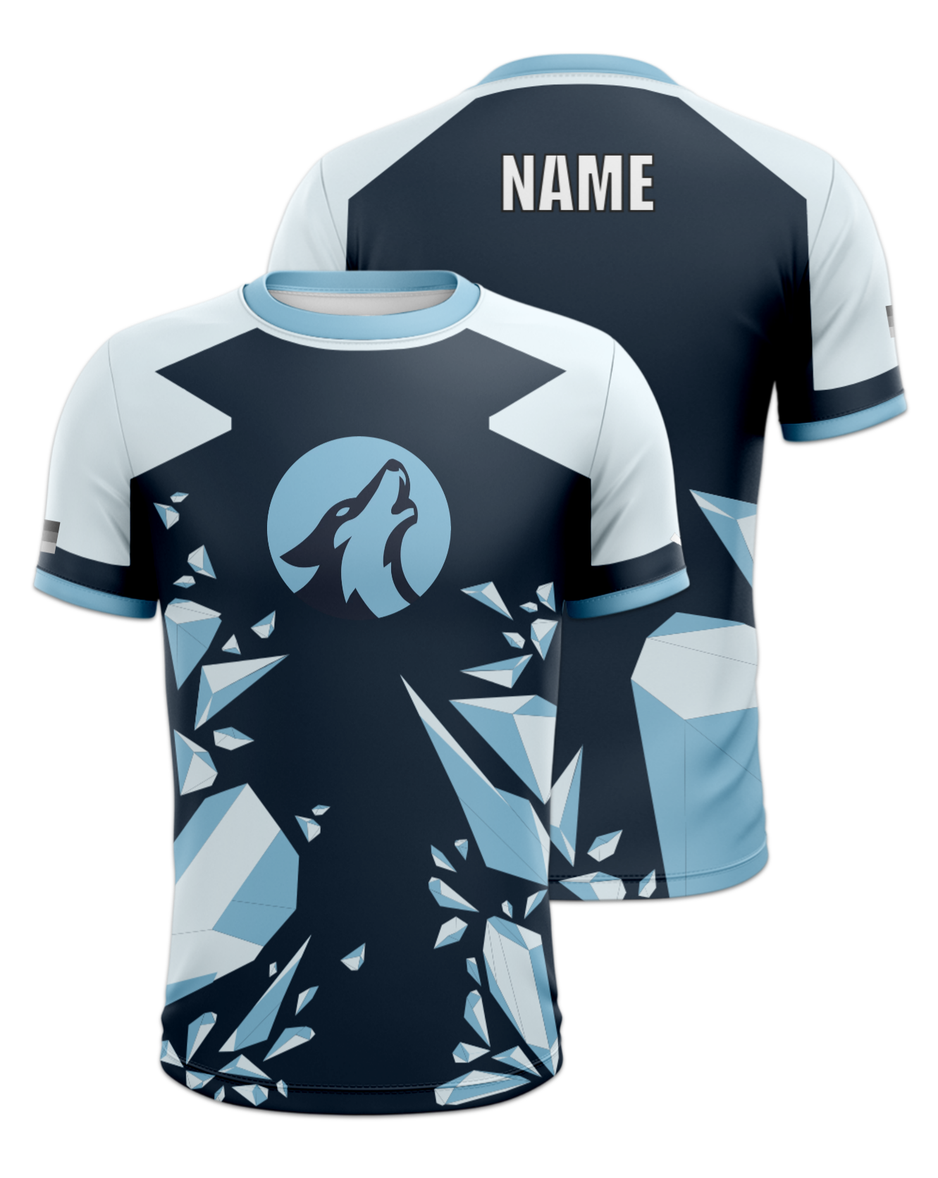 Rendered product preview, stack