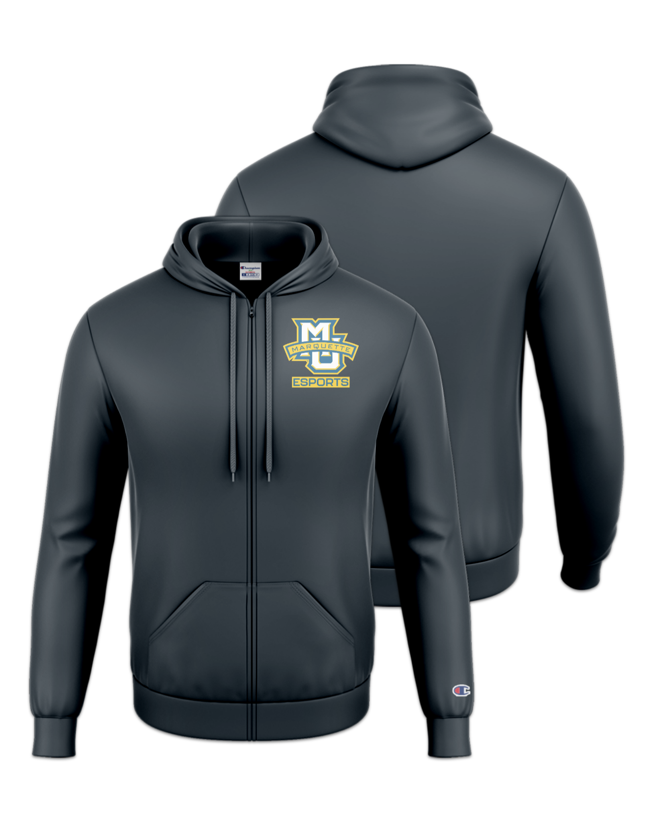 Rendered product preview, stack