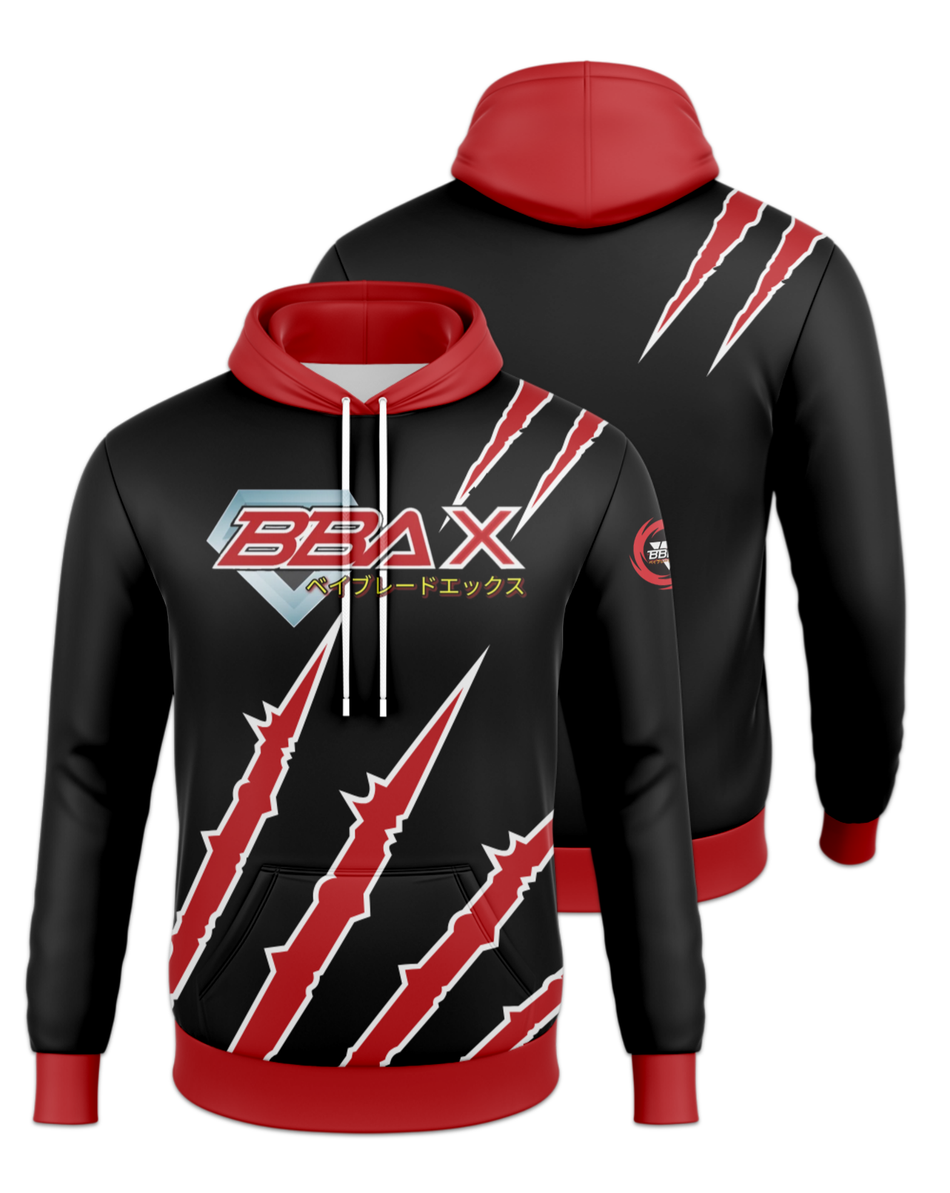 Rendered product preview, stack