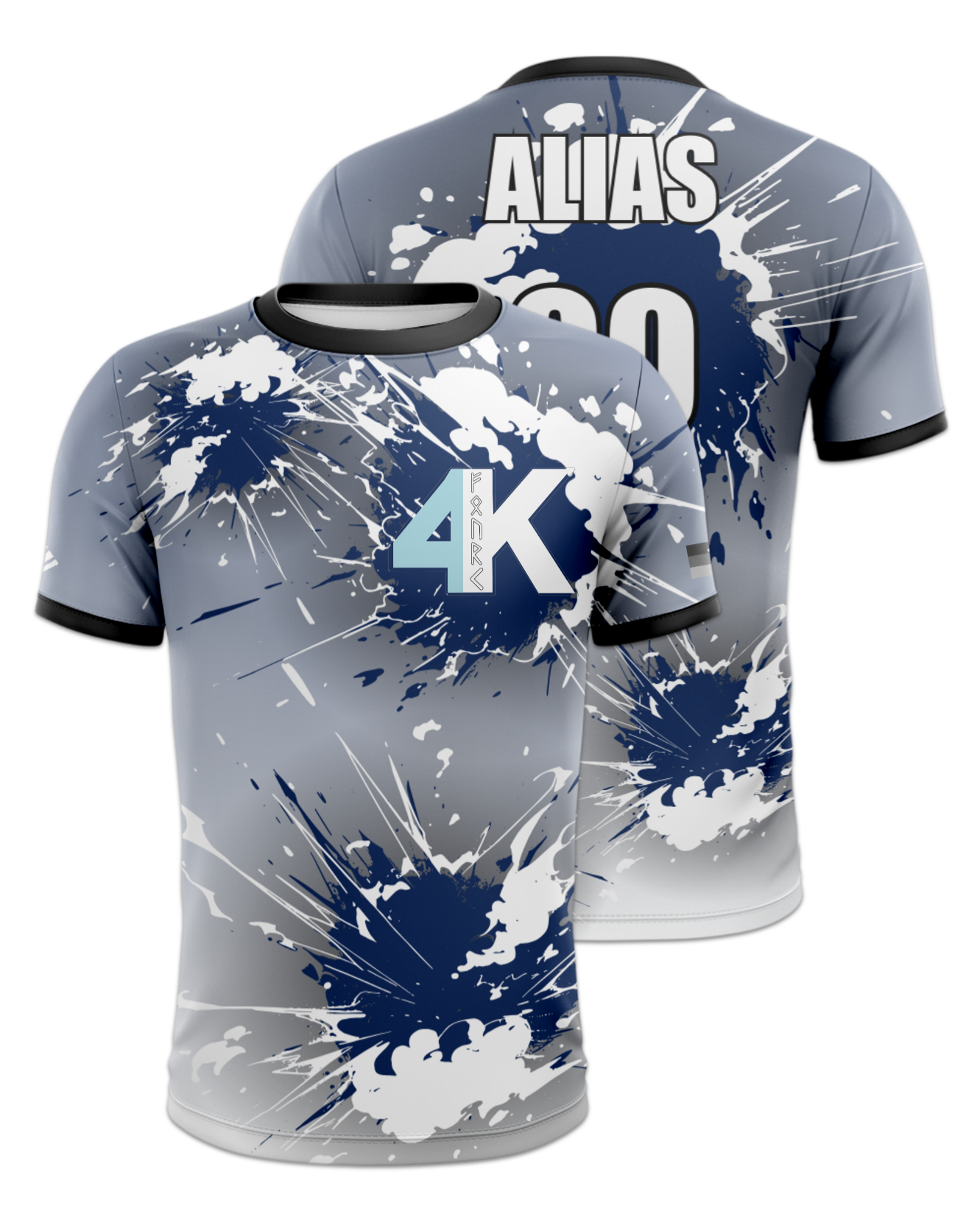 Rendered product preview, stack