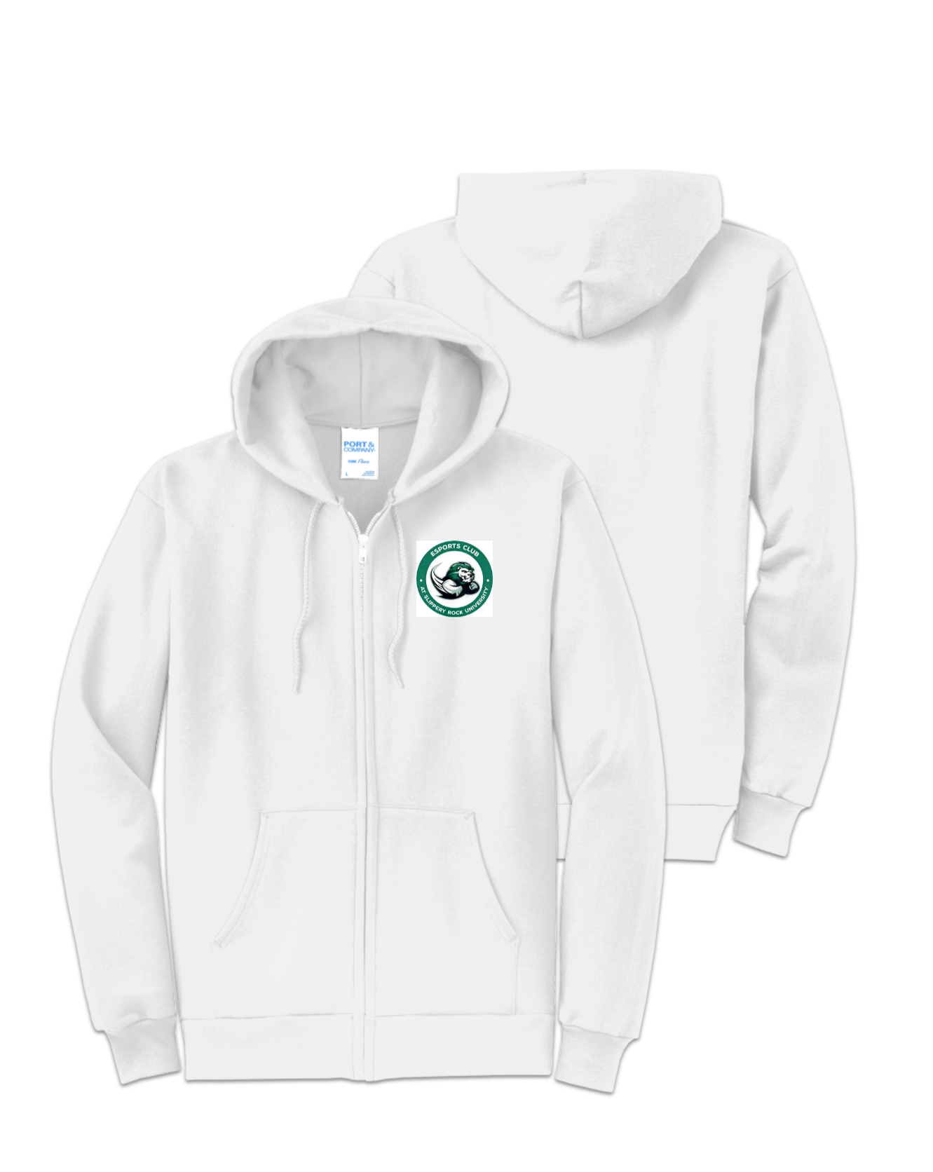 Rendered product preview, stack