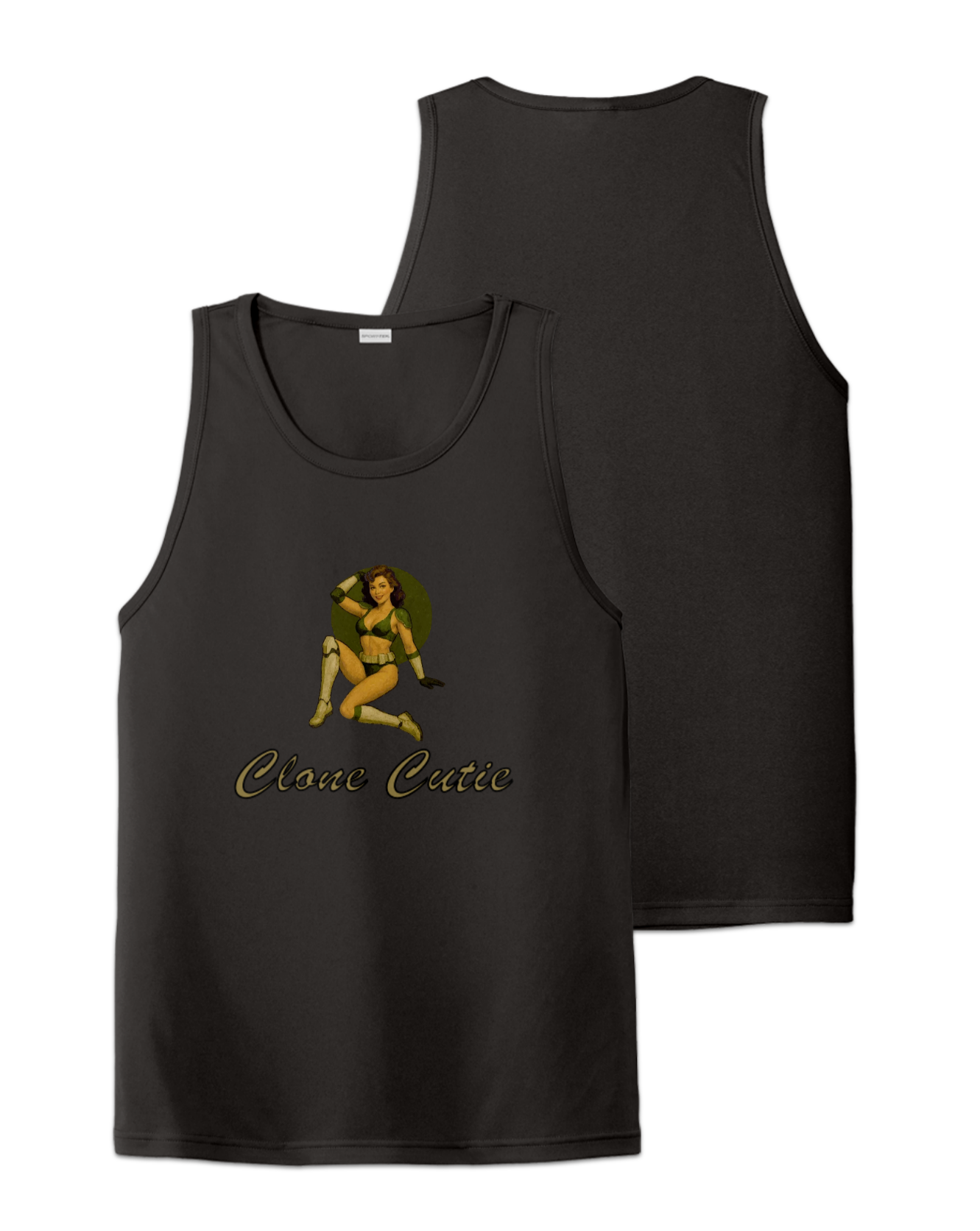 Rendered product preview, stack