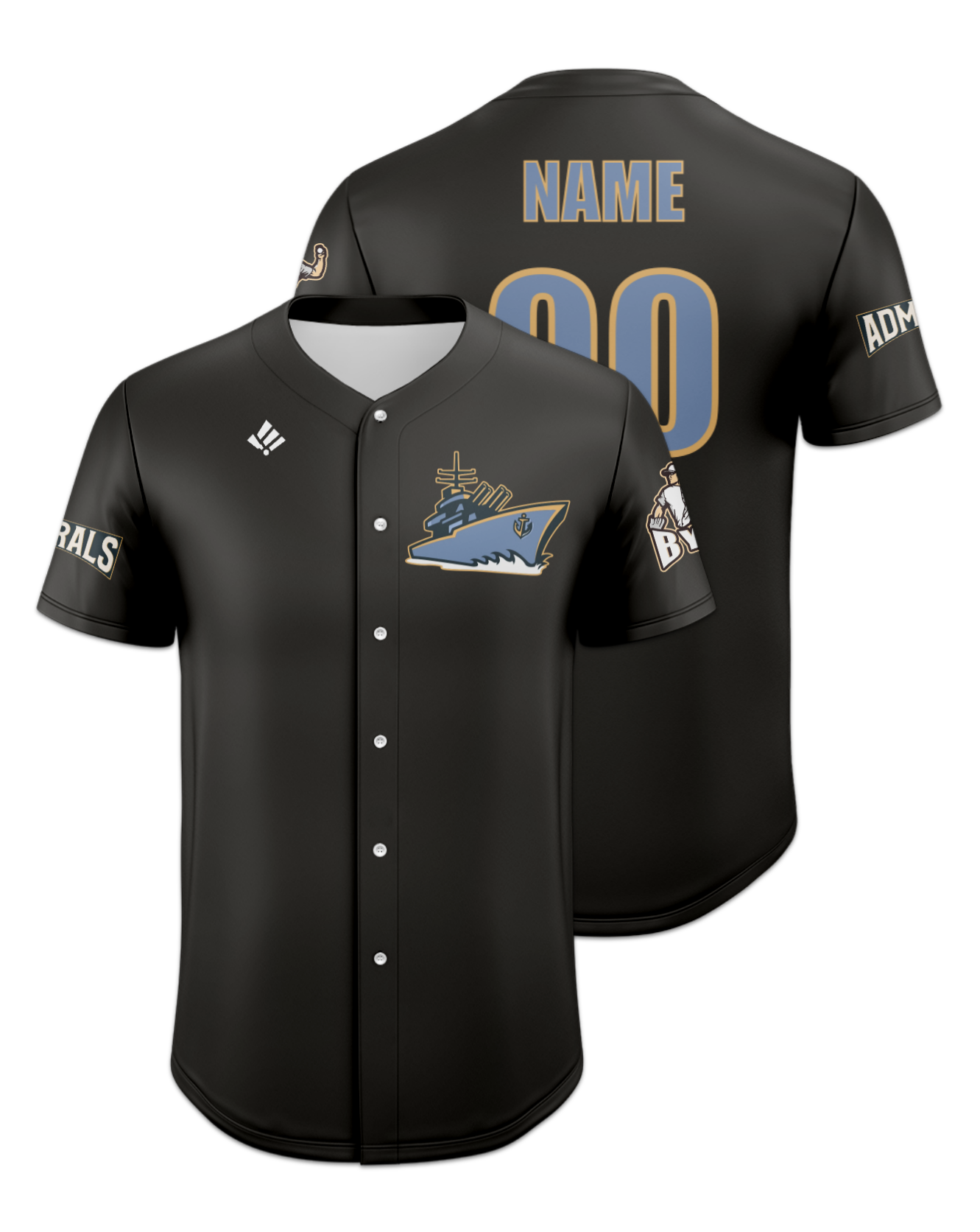 Rendered product preview, stack