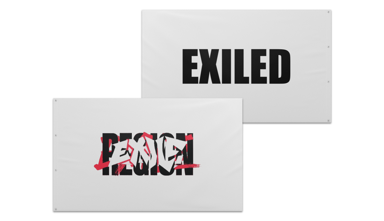 Rendered product preview, stack